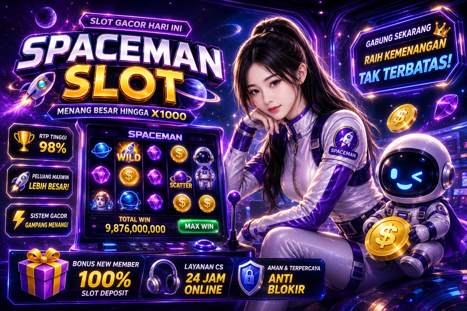 Kenapa Spaceman Banyak Diminati Pemain Saat Ini